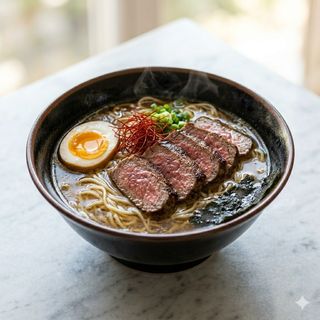 Ramen con manzo