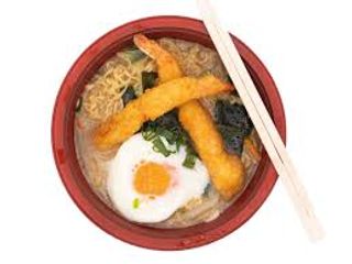 Ramen con tempura