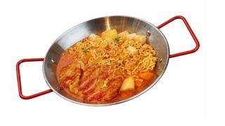 Ramen koreano con cotoletta - Piccante