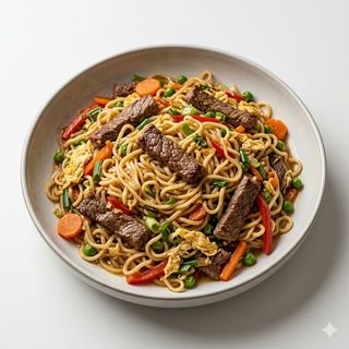 Ramen saltato con il manzo 750 ml