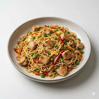 Ramen saltato con il pollo 750 ml