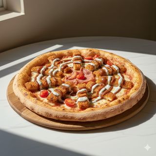 Ranch pizza