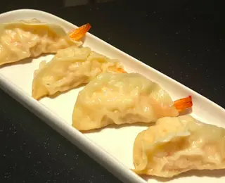 Ravioli di gamberi alla griglia 4 pezzi