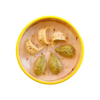 Ravioli mix al vapore
