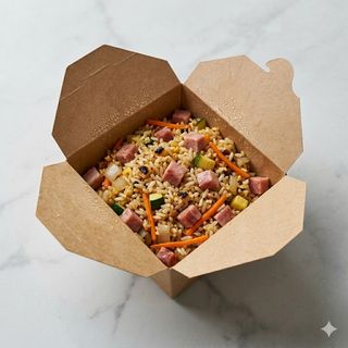 Riso con prosciutto crudo