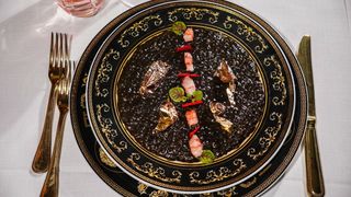 Risotto al nero di seppia