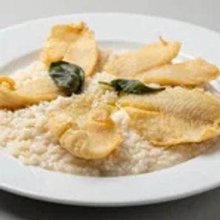 Risotto al pesce persico