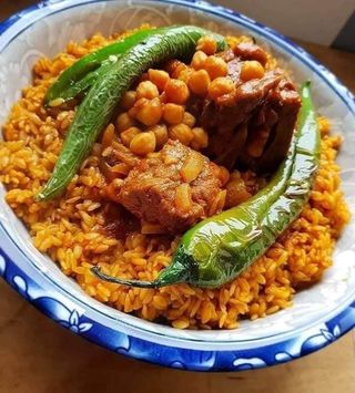 Riz À L’agneau