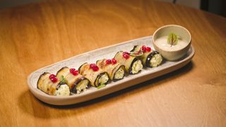 Рулетики из баклажанов с сыром (150г)