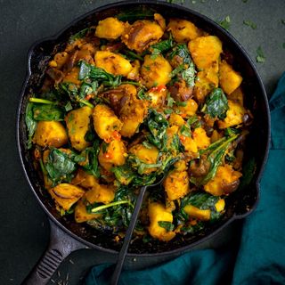 Saag aloo