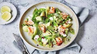 Salada de Salmão