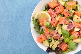 Salada de Salmão Fumado