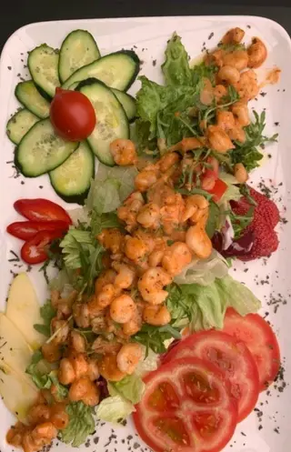 Salata kozice al vino bianco
