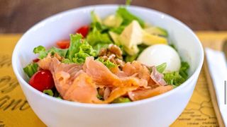 Salmon salad