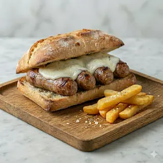 Salsiccia 2 panino o piadina