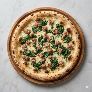 Salsiccia e spinaci