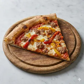 Salsiccia, provola e peperoni