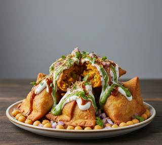 Samosa chat