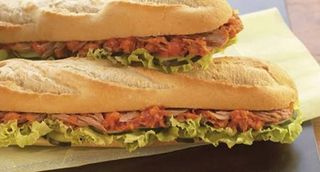 Sandes de Pasta de Atum com Alface