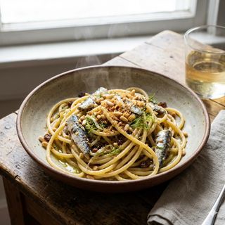 Sarde e finocchietti