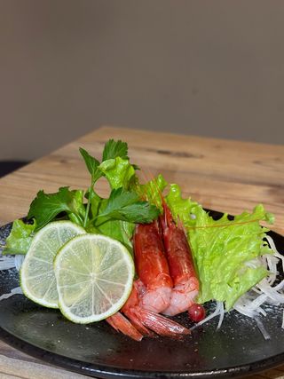 Sashimi di gamberi rossi 2 pezzi
