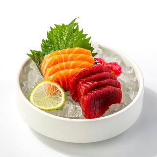 Sashimi di salmone e tonno 8 pezzi