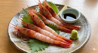 Sashimi gambero rosso Mazara  1 pezzo