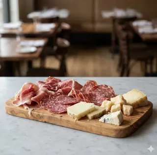 Selezioni di salumi e formaggi