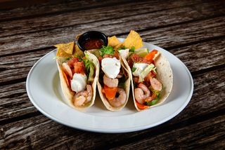 Shrimp tacos