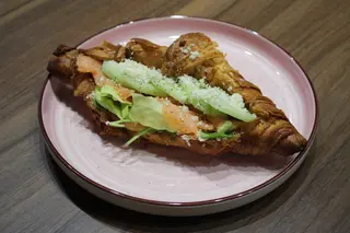 Smoked Salmon Croissant
