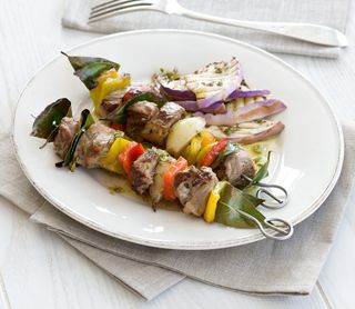 Souvlaki di agnello