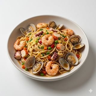 Spaghetti con i frutti di mare 750 ml