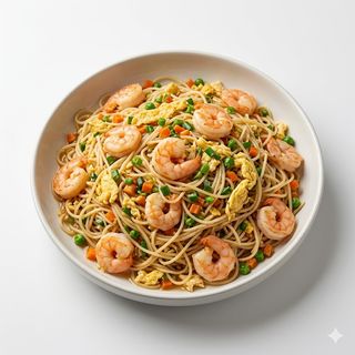 Spaghetti di riso con i gamberi 750 ml