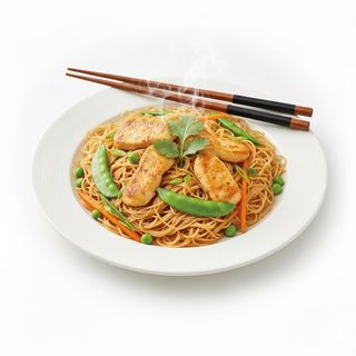 329 Spaghetti di riso pollo