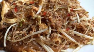 Spaghetti di soia manzo