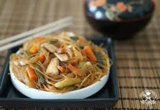 333 Spaghetti di soia con pollo