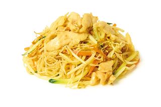 312. Spaghetti riso al curry