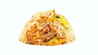 Spaghetti di riso con verdure