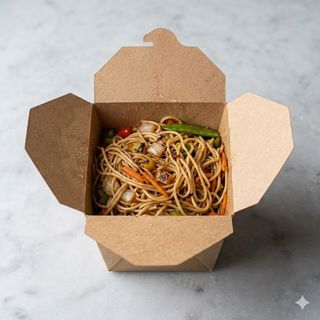 Spaghetti soia piastra