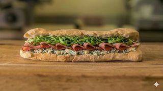 Speck gorgonzola e rucola - grande