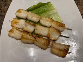 Spiedini di calamaro