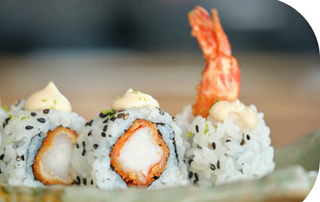 Spicy crunchy ebi