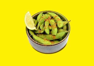Spicy edamame