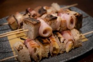 Spiedino bacon e provola