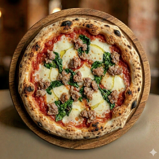 Spinaci e salsiccia
