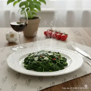 Spinaci lessi / burro