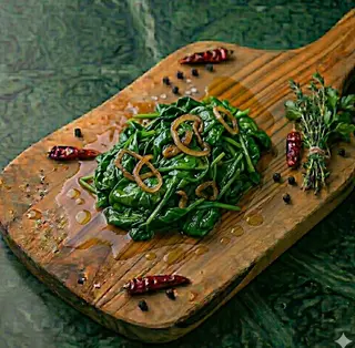 Spinaci saltati