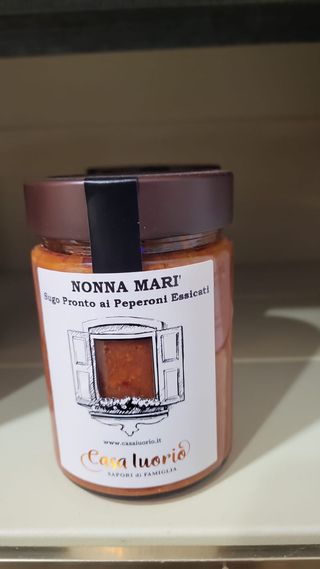 Sugo pronto ai peperoni essicati