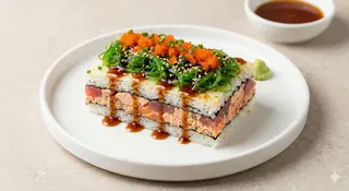 Sushi lasagna