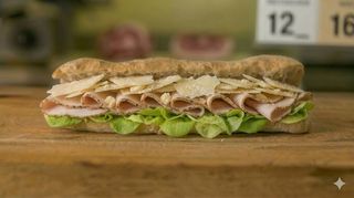 Tacchino, Asiago, lattughino - grande